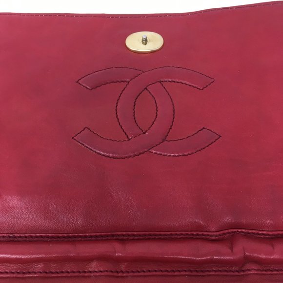 CHANEL summer Straw Raffia 80s Vintage bag leather - Picture 5 of 16